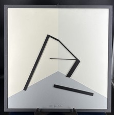 Grazia Varisco - Fraktur 1993 - Silkscreen + Collage - Signed & Numbered 87/10 picture