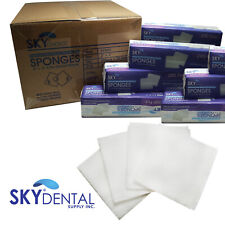 5000-2000/pack Cotton Gauze 4 Ply Dental Sponge 2x2 or 4x4 Non Woven NS picture