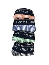 NWT. Tommy Hilfiger. 4 Pack. Woven Boxer Striped. Multicolor. MRSP. 49.50 picture