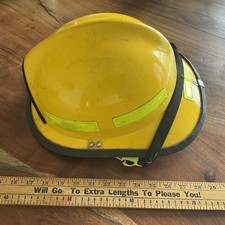 Cairns 660C Yellow Metro Firemans Helmet Vintage 2002 Y2K picture