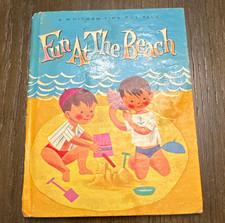 Vintage 1966 Fun At The Beach Whitman Tiny-Tot Tale Book Gloria Trachtenberg picture