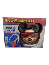NEW Disney 100 View Master 3D Mickey Mouse Deluxe Set w/3 Reels & case. picture