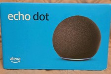 Amazon Echo Dot 5th Gen (Latest Model) Smart Speaker - Charcoal New Sealed picture