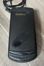 Ambico VHS Video Cassette Rewinder, Black, AC 120V VHS Cassette Rewinder picture