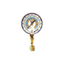 JB INDUSTRIES QC-G851 Test Gauge,Blue,For R-22, R-134A, R-404A picture