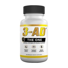 3-AD® 25mg Muscle Support Supplement - 60 Capsules - Patented Formula 1-3x US- picture