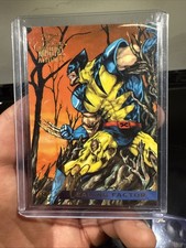 1995 Flair Marvel Annual - #41 Healing Factor Wolverine Healed picture