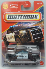 2026 Matchbox 2024 Chevrolet Silverado PPV Police Truck #92 picture