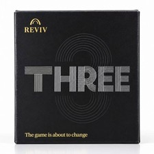Reviv Three R3 Mouthguard for Teeth, Black, Size 3, Adult Unisex picture