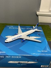 1:400 NGmodels United Airlines Boeing 767-300ER Passenger Airplane Diecast Model picture