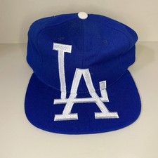 Vintage MLB LA Dodgers American Needle 3-D Big Logo Snapback Rare NWT 100% Wool picture