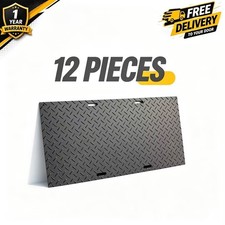 New 12 PACK Ground Protection Mats HDPE 3.4'x7.2' Heavy Equipments  US picture