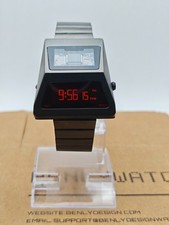BenlyDesign Cyber Chip Window Retro-Futuristic Digital Watch S3000-C picture