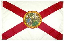  Florida State Flag 3x5 FT Banner Indoor Outdoor Everglades Atlantic USA 100D picture