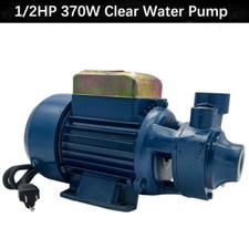1/2HP CLEAR WATER PUMP ELECTRIC CENTRIFUGAL SELF PRIMING PUMP INDUSTRIAL FARM picture