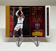 Panini 2018-19 Contenders Playing the Numbers Game 57 Points LeBron #33 picture