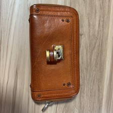 CHLOE Paddington Long Wallet Heavily Worn Overall Not Sticky Still Functional picture