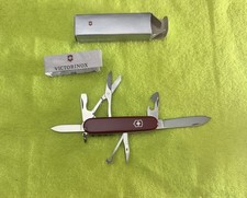 Vintage Victorinox Climber Swiss Army Knife 91mm Scissors Boxed 1991 NOS picture