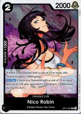 Nico Robin R The World's Strongest Warriors - OP17-087 NM picture