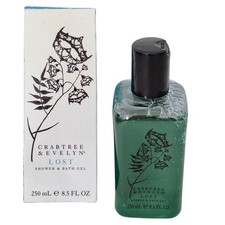 Crabtree & Evelyn Lost Shower & Bath Gel 8.5 oz. Green Square NEW RARE picture