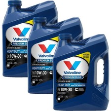 Valvoline 818289 Premium Blue 8600 Engine Oil, 10W-30, 3x1 Gal picture