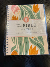 The Bible in a Year Spiral Bound Study Guide, 52-Week Journey, English picture