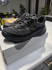 New Balance 990v6 Made in USA Triple Black Low Top Sneaker U990BB6 picture