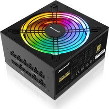 Computer Power Supplies, 750W Addressable RGB Light Power Supply for Gaming PC picture