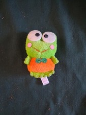 Kero Keroppi VTG Sanrio 1993 Plush Mascot Hanging Toy Japan 4.7