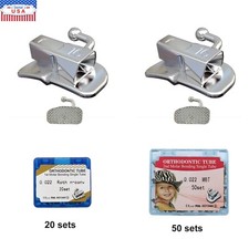 20 Set 50 Set Tubos bucales de ortodoncia dental 1er 2nd molar Tubo MBT Roth 022 picture