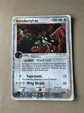 Aerodactyl ex 94/100 EX Sandstorm Holo DAMAGED picture