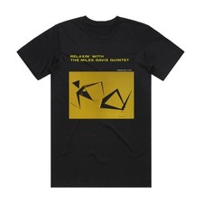 Miles Davis Quintet Relaxin Vintage Jazz Album Cover Tee picture