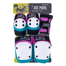 187 Six Pack Pad Set Pink and Teal picture