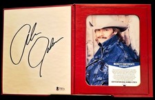 Alan Jackson Signed, Beckett Certified Photo Display picture