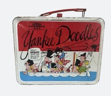 Vintage 1975 Yankee Doodles Metal Lunch Box King Seeley No Thermos picture