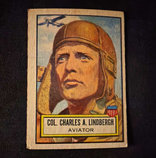 VTG 1938 Gum, Inc. Look 'n See Non-Sport Trading Card #30 Charles Lindbergh picture