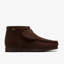 Clarks Men's Wallabee Boot GTX Dark Brown Suede 26183075 picture