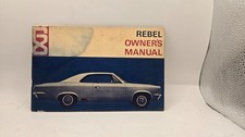 Vtg. 1968 Rebel Owner's Manual picture