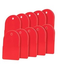 Bates Body Filler Spreader - 2.65 Inch, 10 Pack, Red Plastic, Epoxy Spreader picture