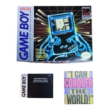 Authentic 1989 Nintendo Game Boy Box Only w/ Pamphlets DMG-GBTR-USA-3 NO CONSOLE picture