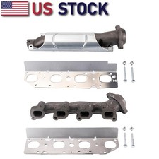 2x Exhaust Manifold Set for Ram 1500 2500 3500 5.7L V8 2013-18 674-685 Cast Iron picture