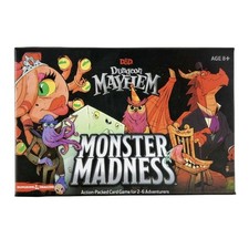 Share Dungeon Mayhem Board Game Cards Monster Madness Card English Toy picture