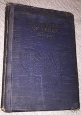 1932 Longman’s Enhlish Classics - Shakspere’s The Merchant Of Venice (HC Vtg) picture