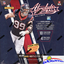 2016 Panini Absolute Football HUGE Factory Sealed PREMIUM Box-2 AUTOGRAPH/MEM picture