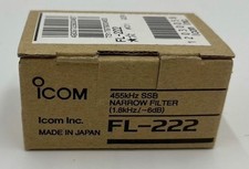 ICOM FL-222 SSB Narrow Filter 455kHz for IC-756Pro IC-775 etc. Excellent Cond. picture