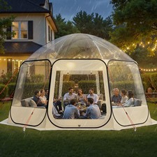 VEVOR Pop up Bubble Tent 15x 13.8 ft Clear Sports Tent 12-15 Person Weatherproof picture
