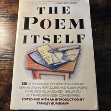 The Poem Itself by Stanley Burnshaw (1989, Trade Paperback) First Edition picture