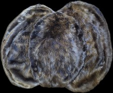 Tanned XL Beaver Fur Skin Pelt - Premium Grade picture