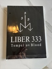 Liber 333 - Tempel ov Blood, Facsimile Large print,8.5*11.5”, Brand New picture