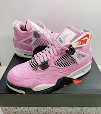 Jordan 4 Retro Pink Men/Women Mid Top Basketball Shoes picture